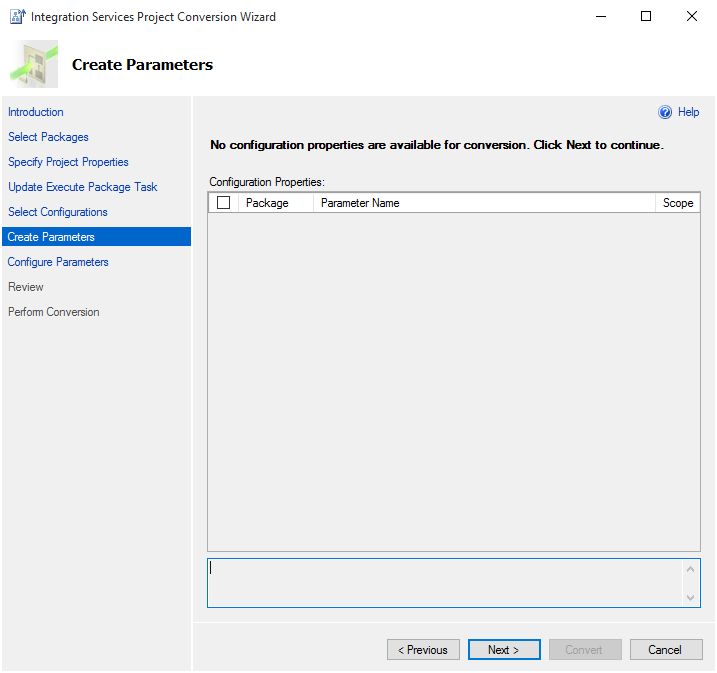 configurations in your packages